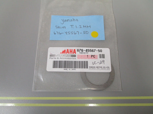 *NEW OEM* 0810 Yamaha (T:1.2MM) Shim 676-45567-50