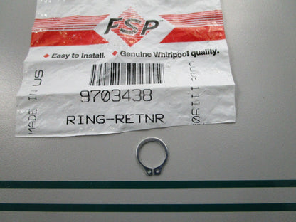 NEW OEM 9703438 Whirlpool Retainer Ring 0810