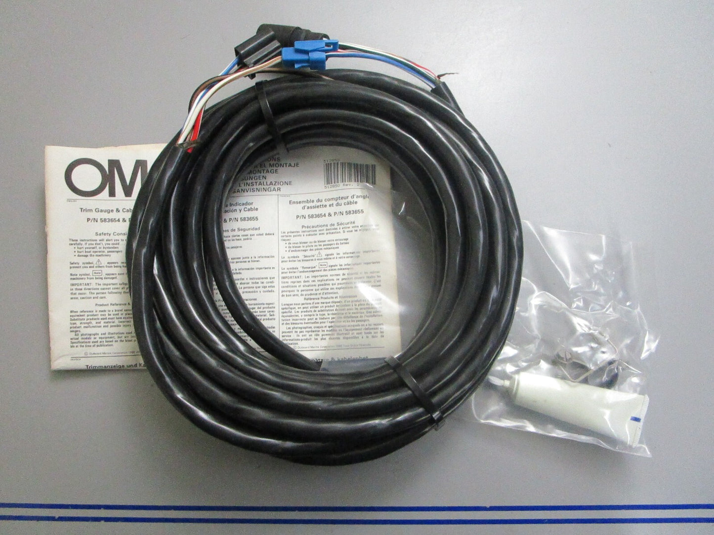 *NEW OEM* 0820 OMC Johnson Evinrude Cable Only 583654 0583654