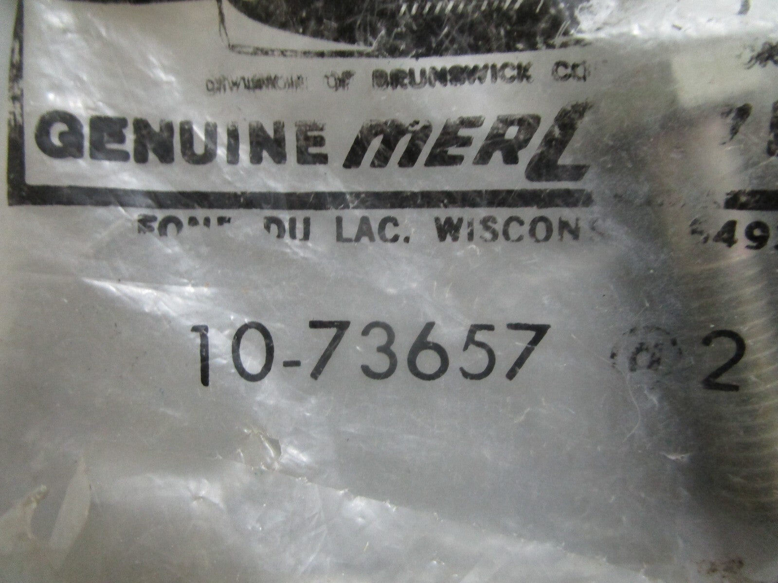 *NEW OEM* (LOT OF 4) 0810 Mercury Quicksilver Screw 10-73657