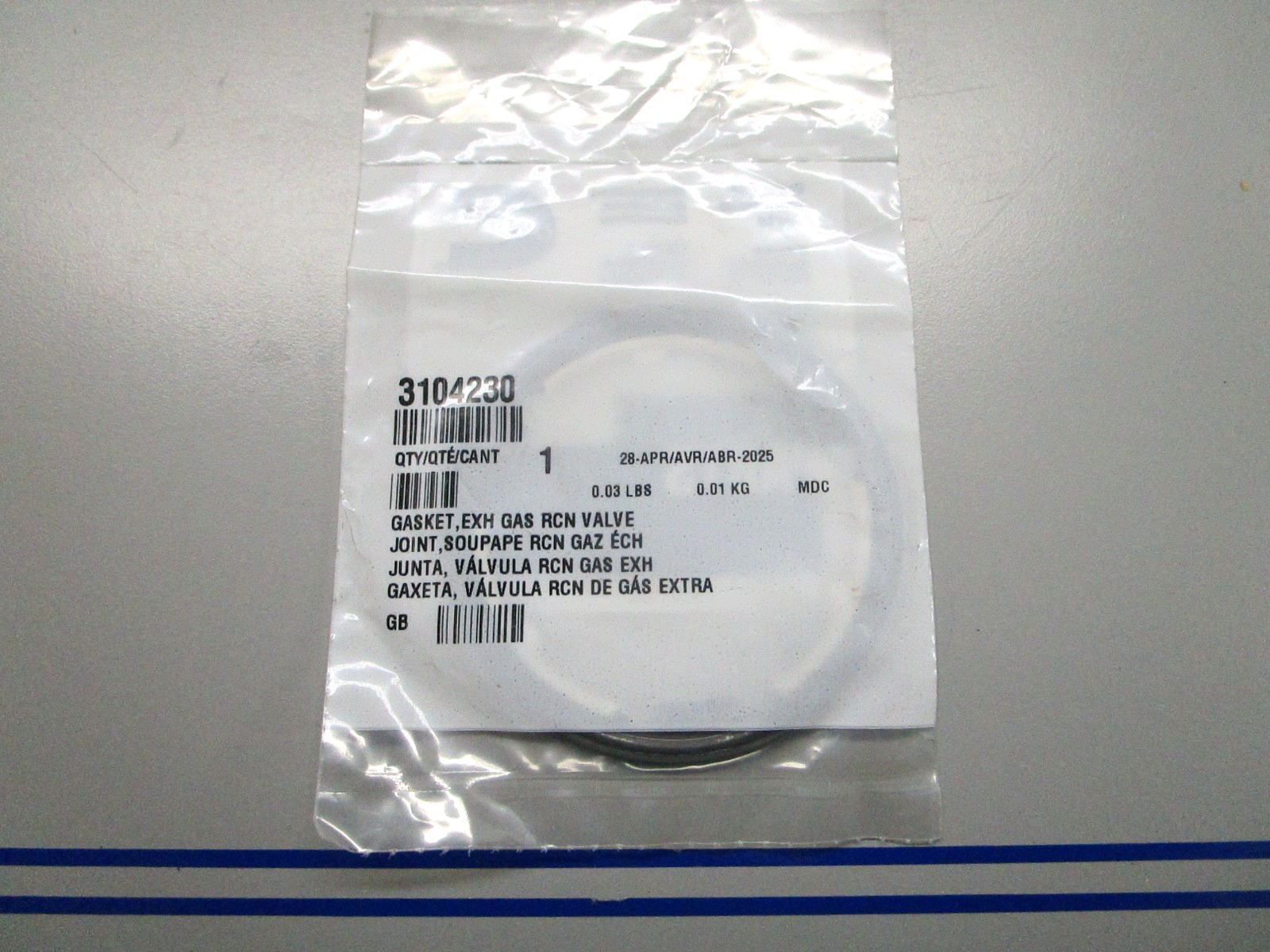 *NEW OEM* 0810 Cummins Exhaust Recirculation Gasket 3104230