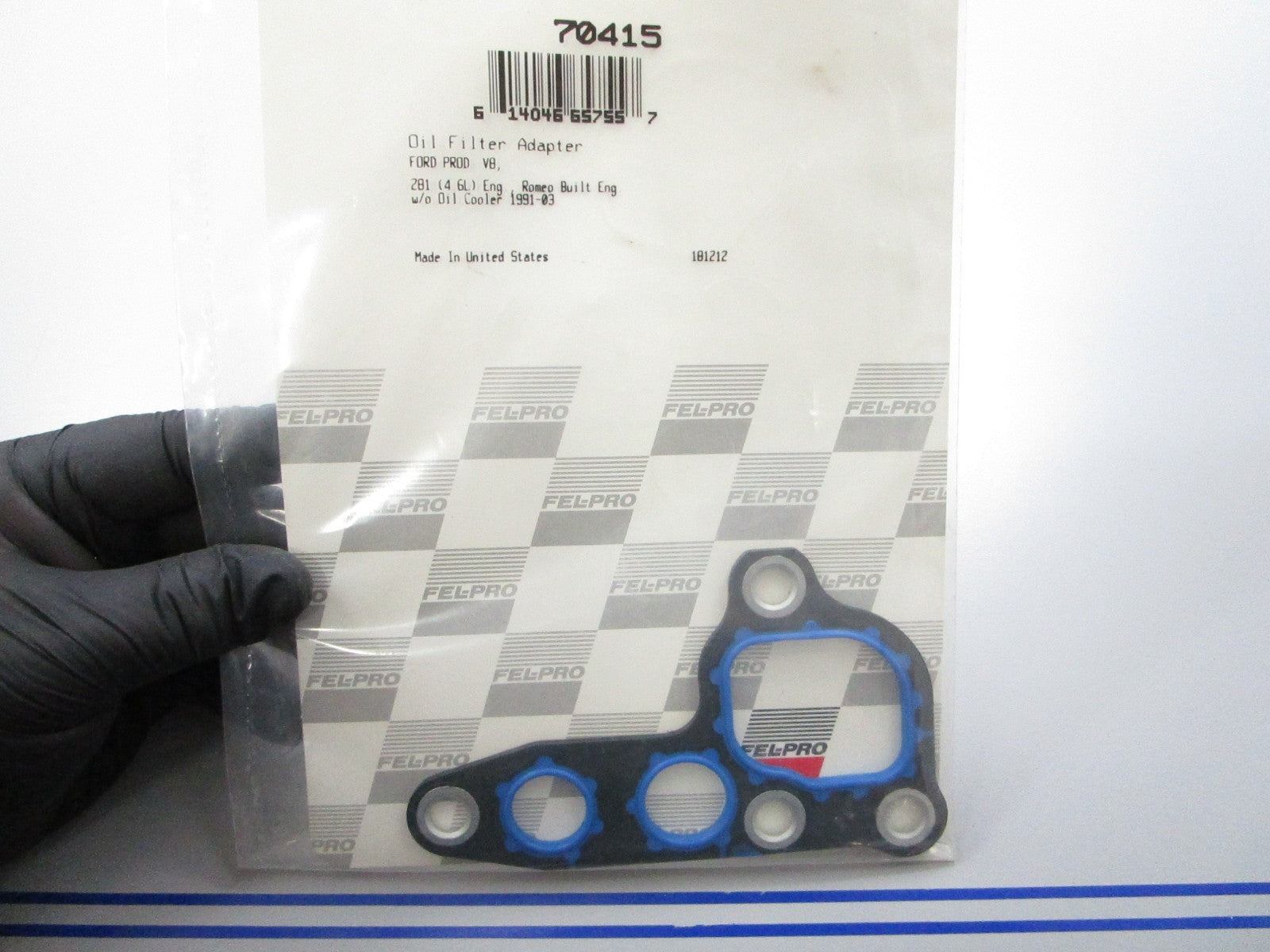 *NEW* 0810 Fel-Pro Oil Filter Adapter Gasket 70415