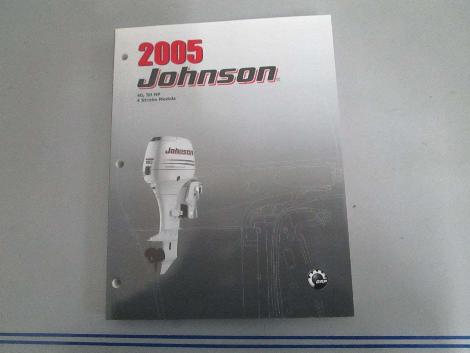 *NEW OEM* 0820 OMC Johnson Evinrude 2005 40, 50HP 4-Stroke Models Manual 5005994