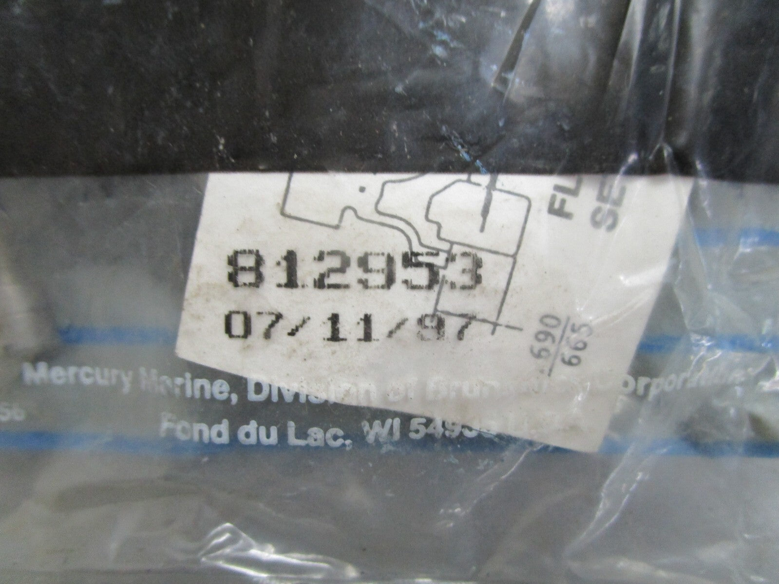 *NEW OEM* 0820 Mercury Quicksilver Carburetor Repair Kit 812953