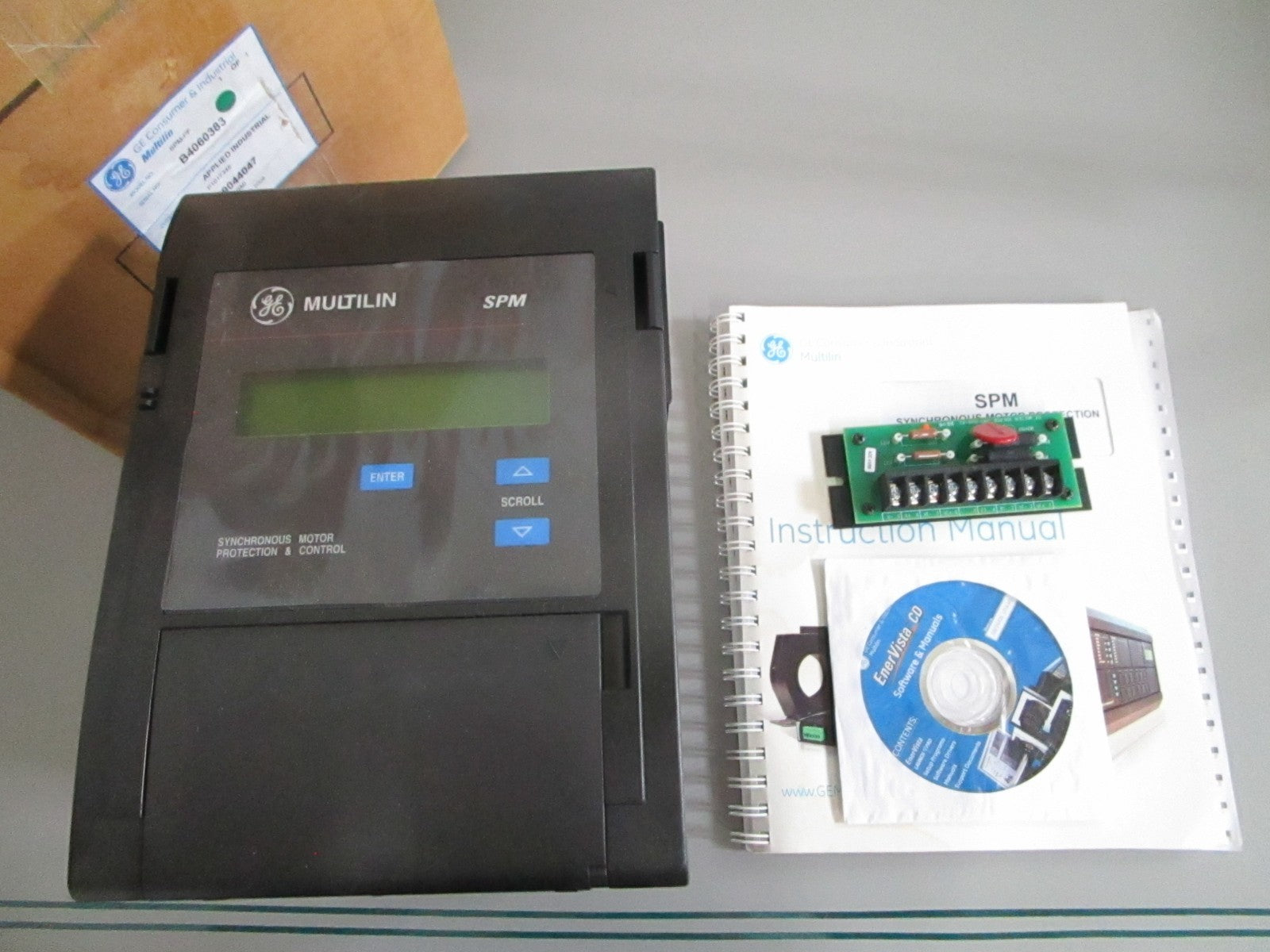 GE Multilin SPM-PF Synchronous Motor Protection Relay w/PF Reg NEW OEM 0820