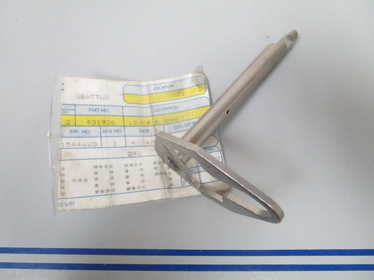 *NEW OEM* 0810 OMC Johnson Evinrude Lever & Shaft 431908 0431908