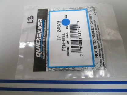 *NEW OEM* (LOT OF 3) 0720 Mercury Quicksilver Roll Pin 17-24873