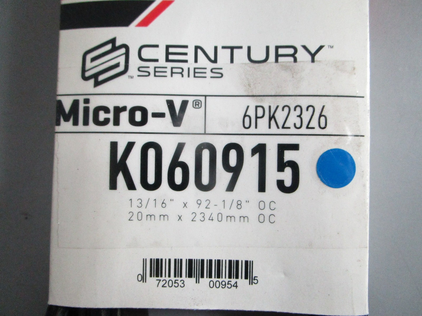 NEW K060915 Gates Century Series Micro-V Serpentine Belt 0820