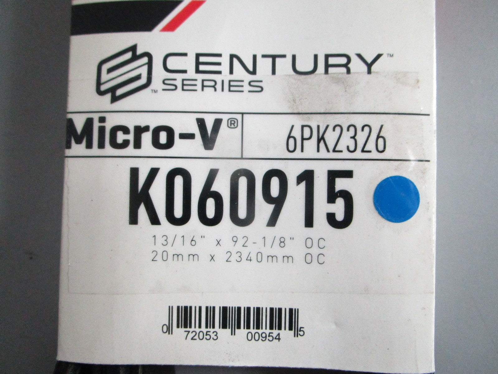NEW K060915 Gates Century Series Micro-V Serpentine Belt 0820