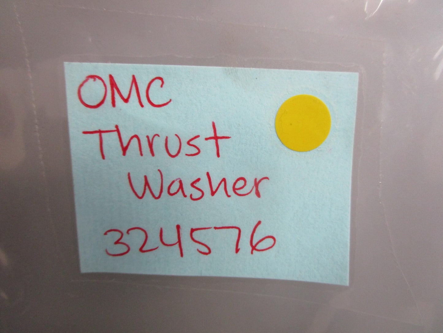 *NEW OEM* (LOT OF 3) 0750 OMC Johnson Evinrude THRUST WASHER 324576 0324576
