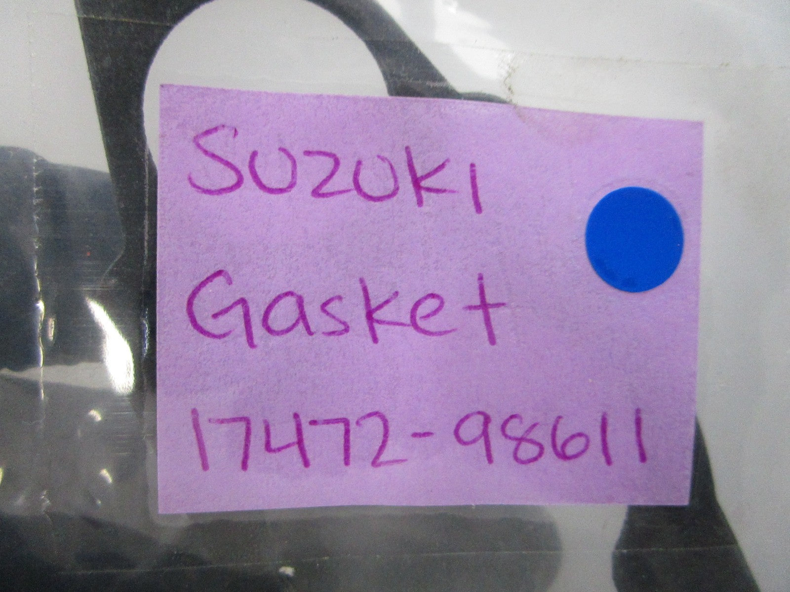 NEW OEM (LOT OF 2) 17472-98611 Suzuki Gasket 0810