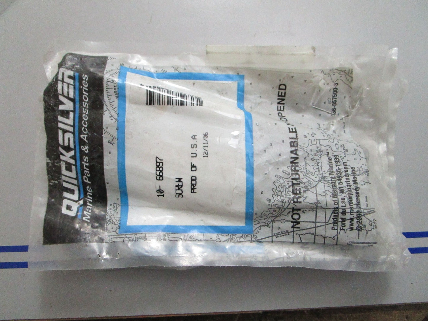 *NEW OEM* 0770 Mercury Quicksilver Screw 10-66897