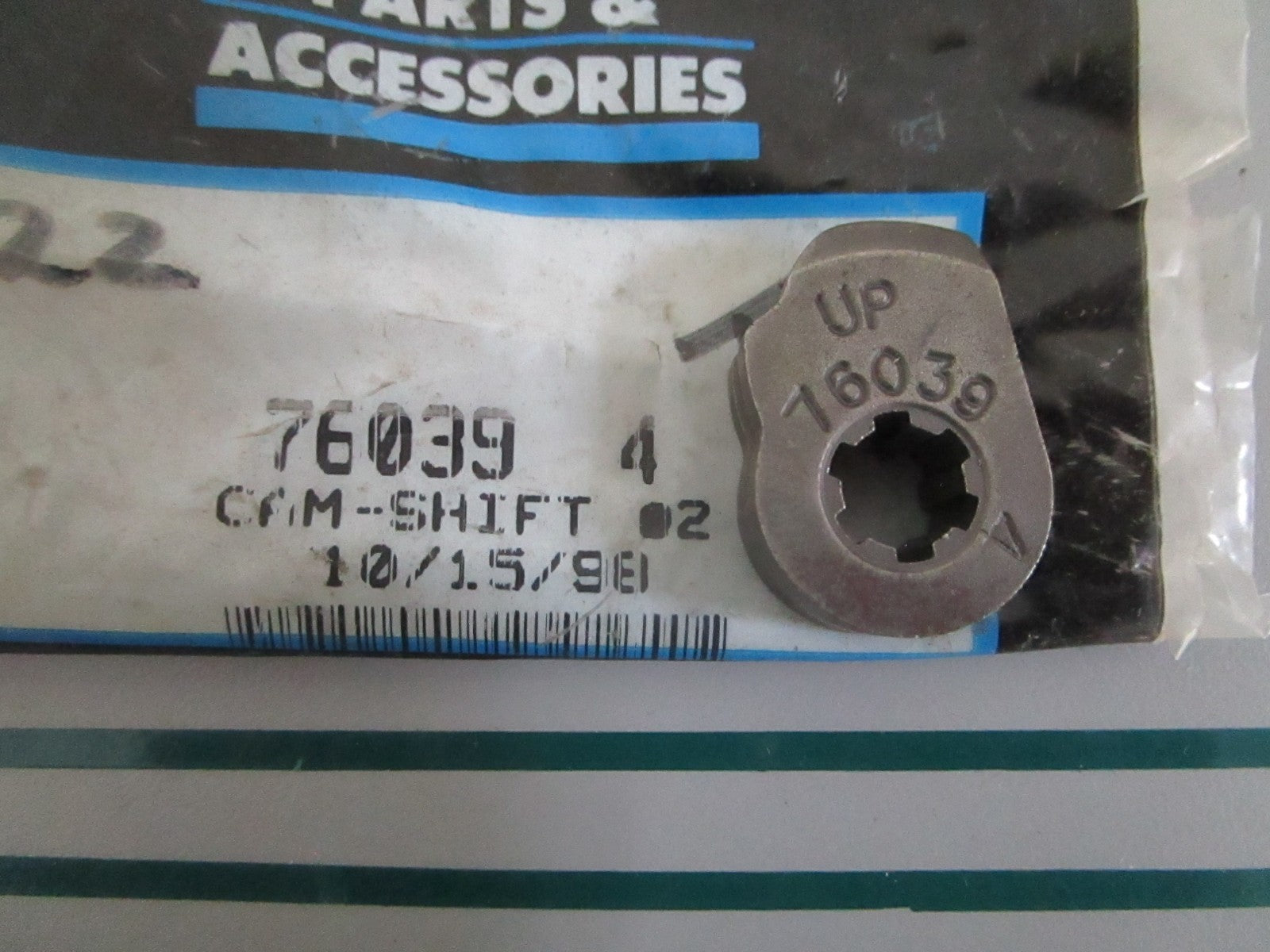 NEW OEM 76039 4 Mercury Quicksilver Shift Cam 0820