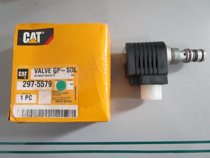 NEW OEM 297-5579 CAT Solenoid Valve 0820