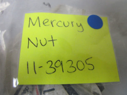 *NEW OEM* (LOT OF 5) 0810 Mercury Quicksilver Nut 11-39305
