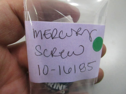NEW OEM 10-16185 Mercury Quicksilver Screw 0810