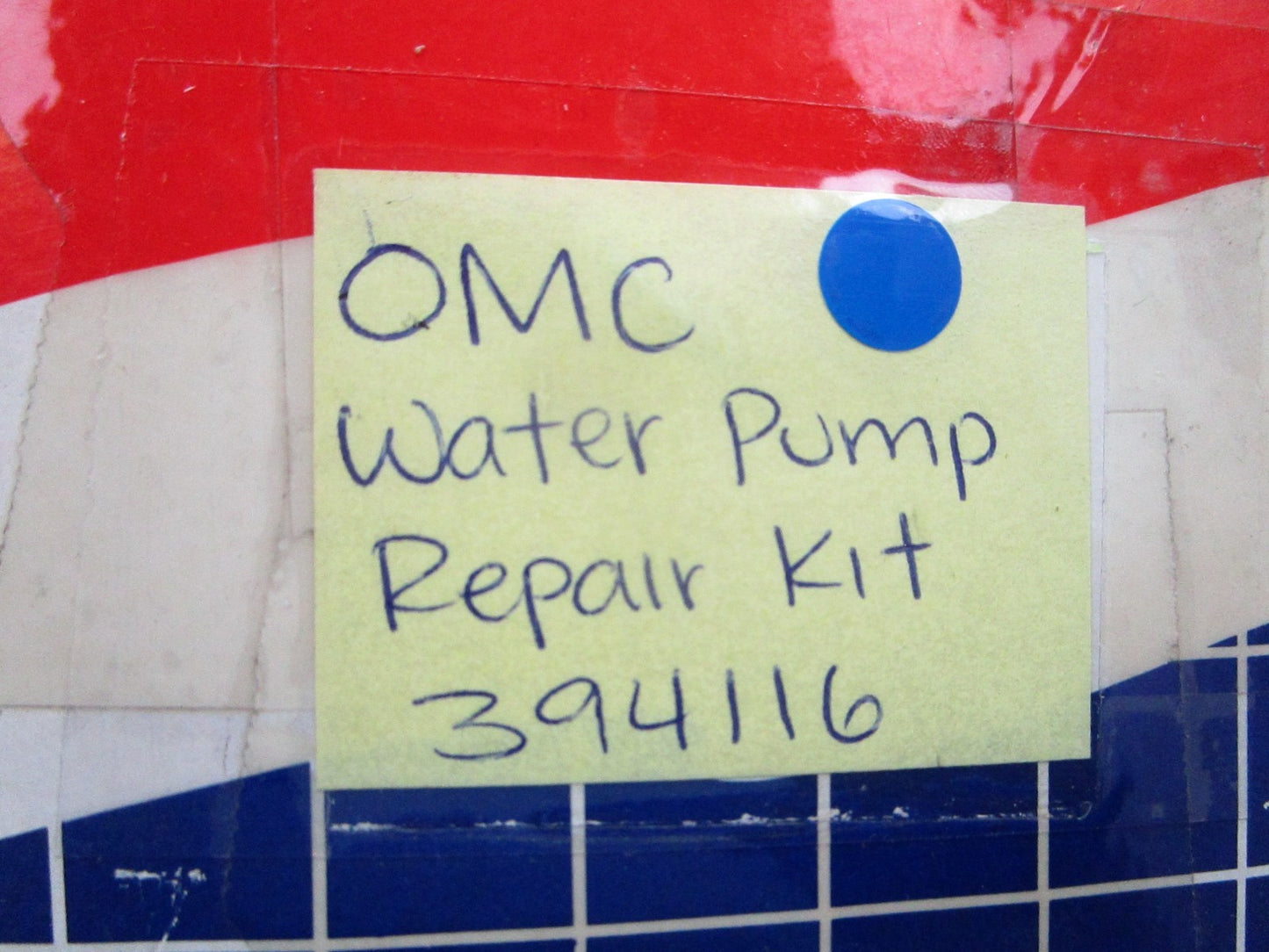 NEW OEM 394116 0394116 OMC Johnson Evinrude Water Pump Repair Kit 0810