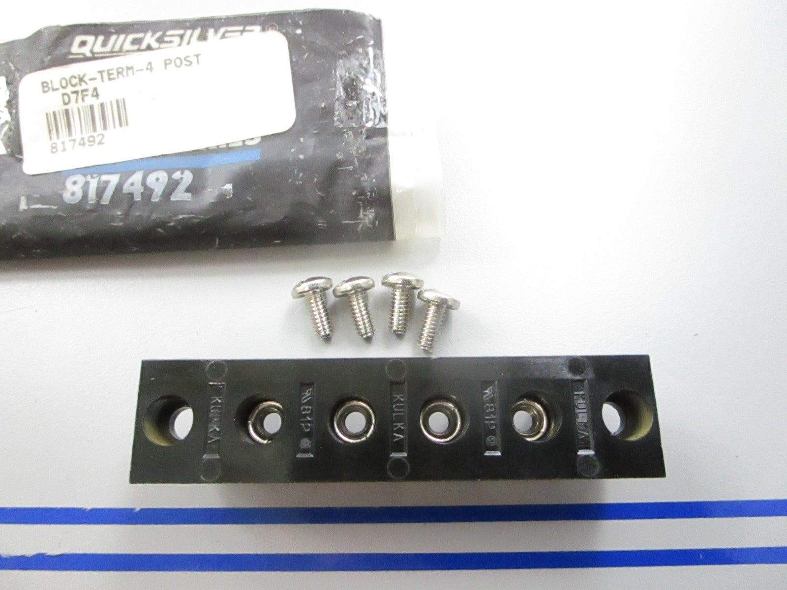 *NEW OEM* 0810 Mercury Quicksilver 4 Post Terminal Block 817492