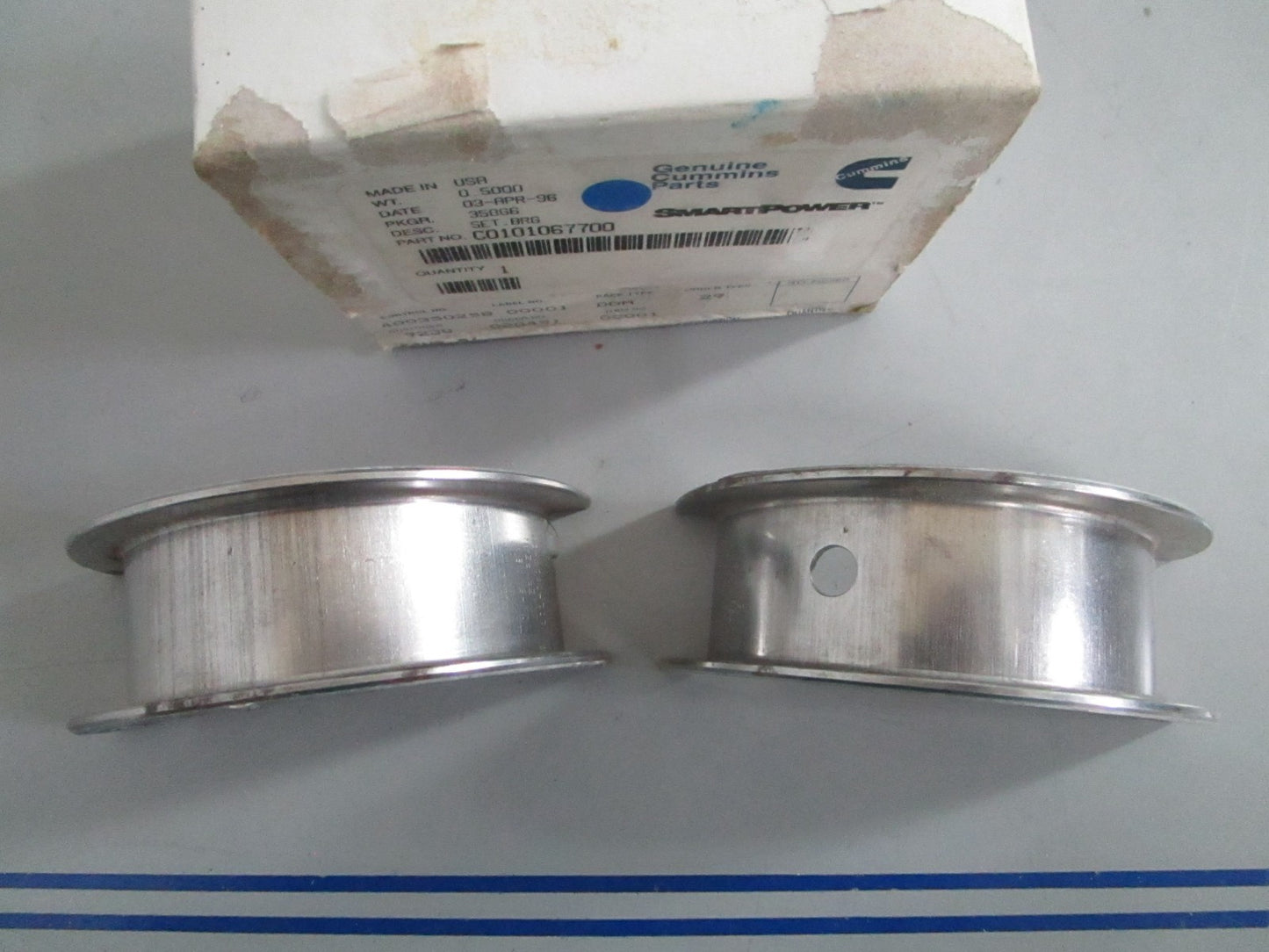 NEW OEM C0101067700 Cummins Bearing Set 0820