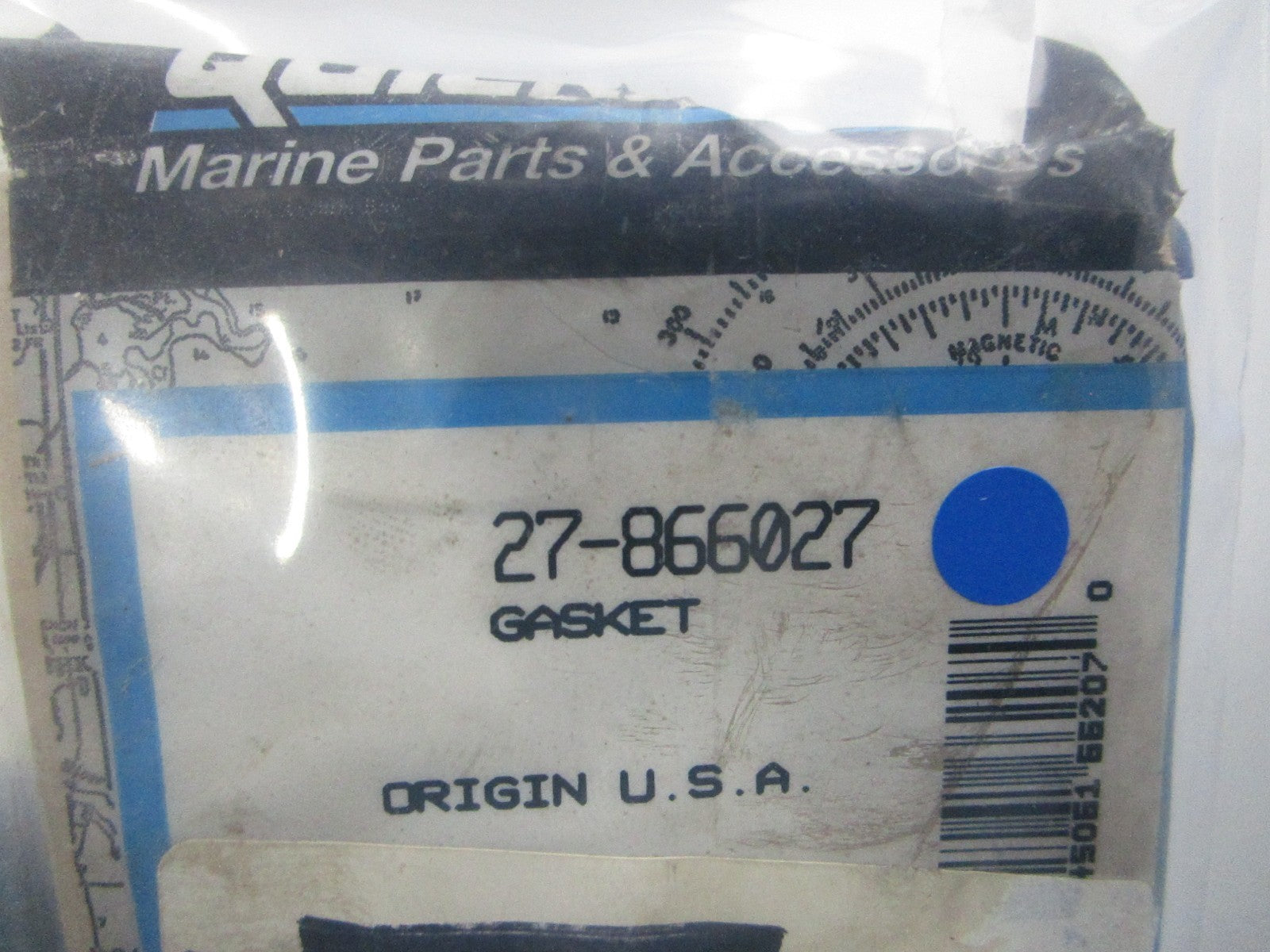 NEW OEM 27-866027 Mercury Quicksilver Gasket 0810