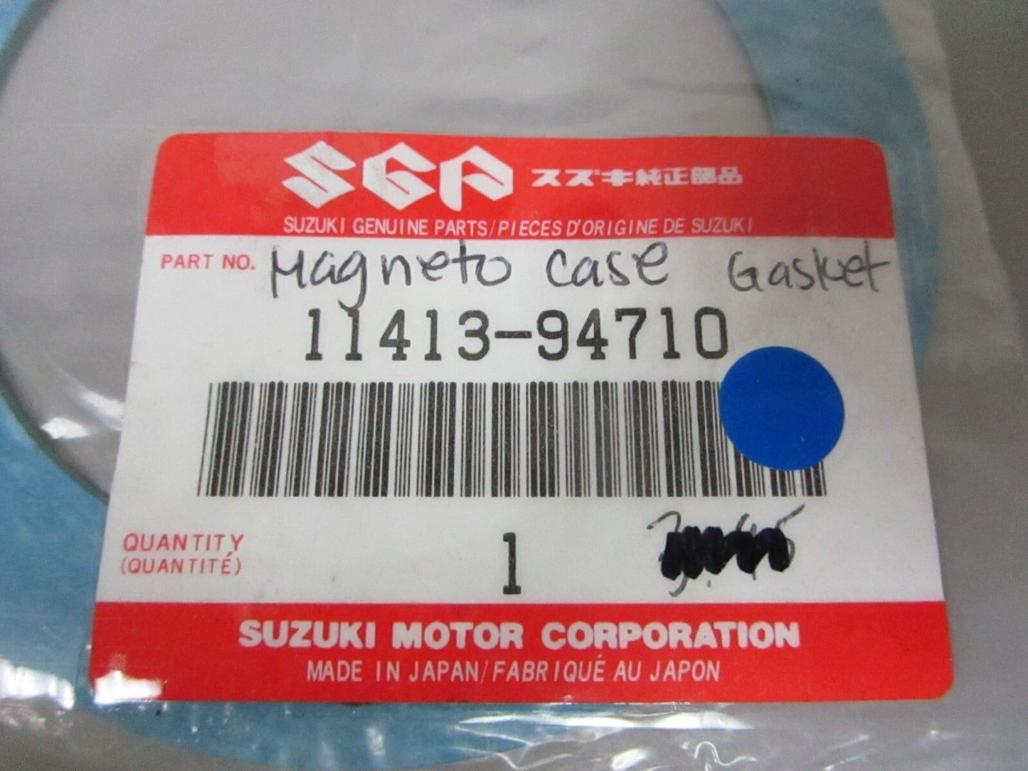 *NEW OEM* 0770 Suzuki Magneto Case Gasket 11413-94710