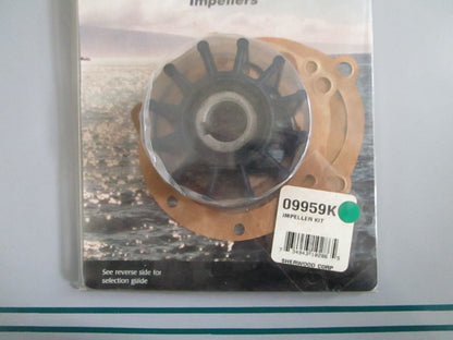 NEW OEM 09959K Sherwood Impeller Kit For: Onan, Westerbeke 0820