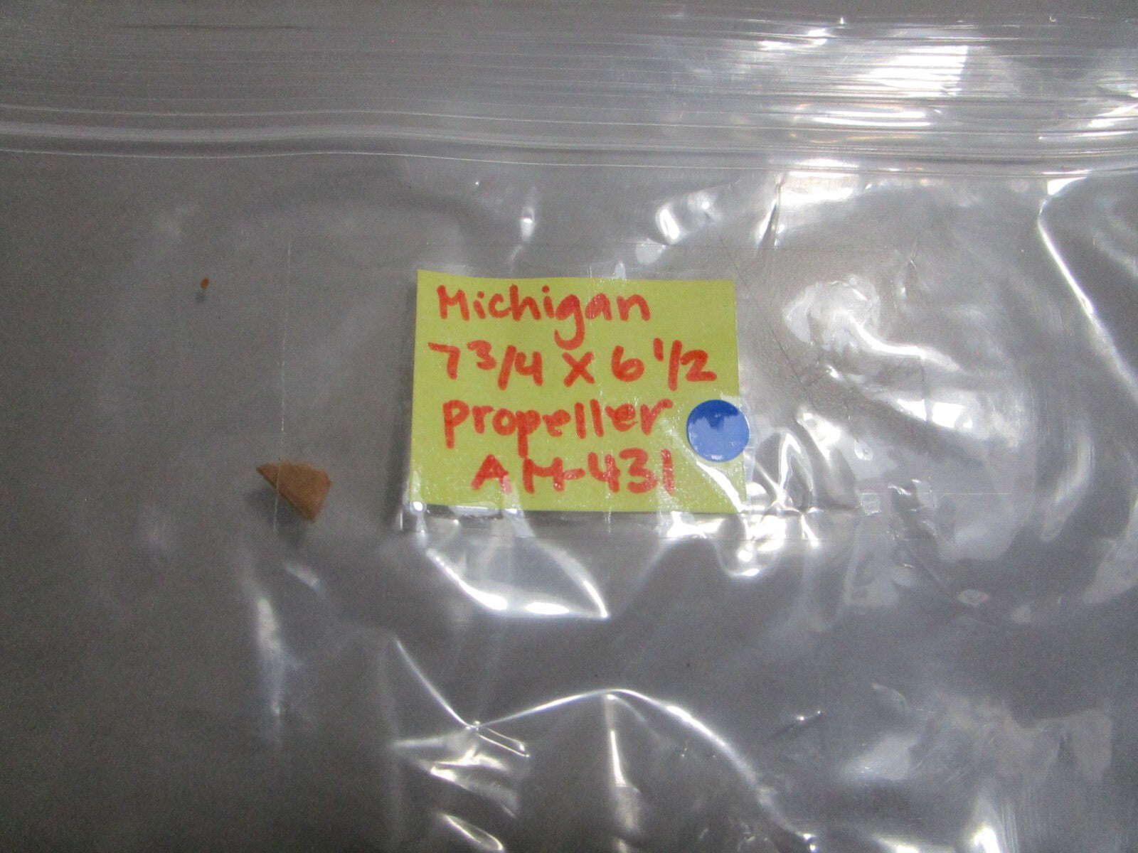 *NEW* 0720 Michigan Wheel Propeller 7 ¾ x 6 ½ Propeller AM-431