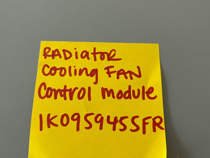 *NEW* 0720 Radiator Cooling Fan Control Module 1K0959455FR