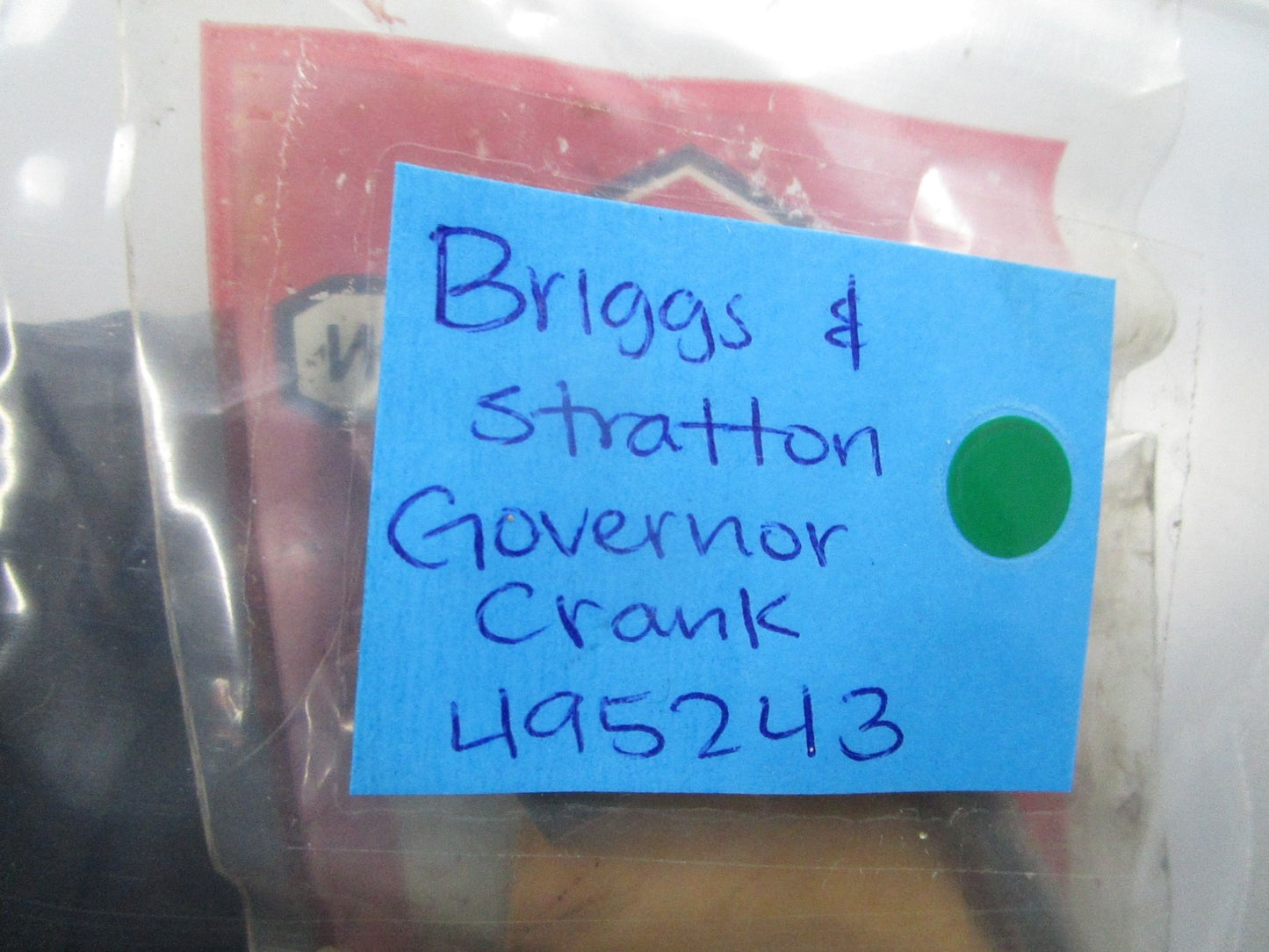 NEW OEM 495243 Briggs & Stratton Governor Crank 0810