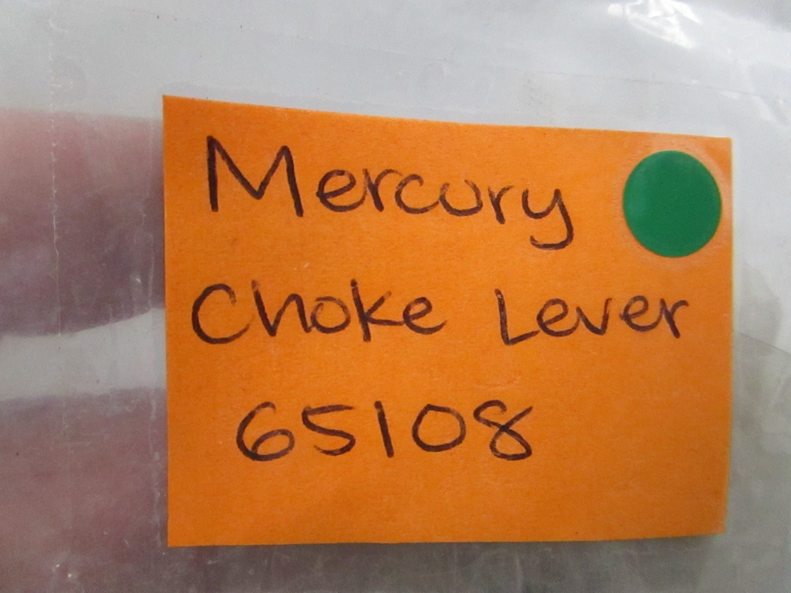 NEW OEM 65108 Mercury Quicksilver Choke Lever 0810