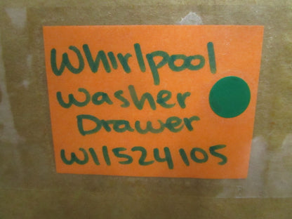 Whirlpool NEW OEM Washer Drawer W11524105 NOS Genuine Factory Part 0820