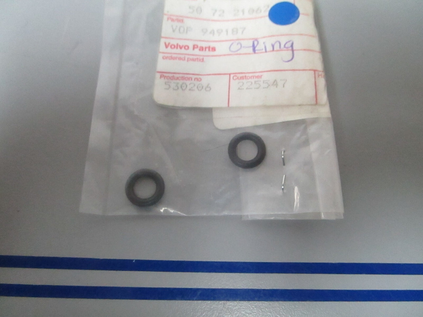 *NEW OEM* (LOT OF 2) 0810 Volvo Penta O-Ring 949187
