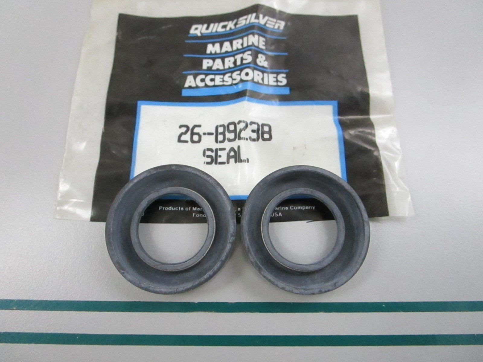 NEW OEM (LOT OF 2) 26-89238 Mercury Quicksilver Seal 0810