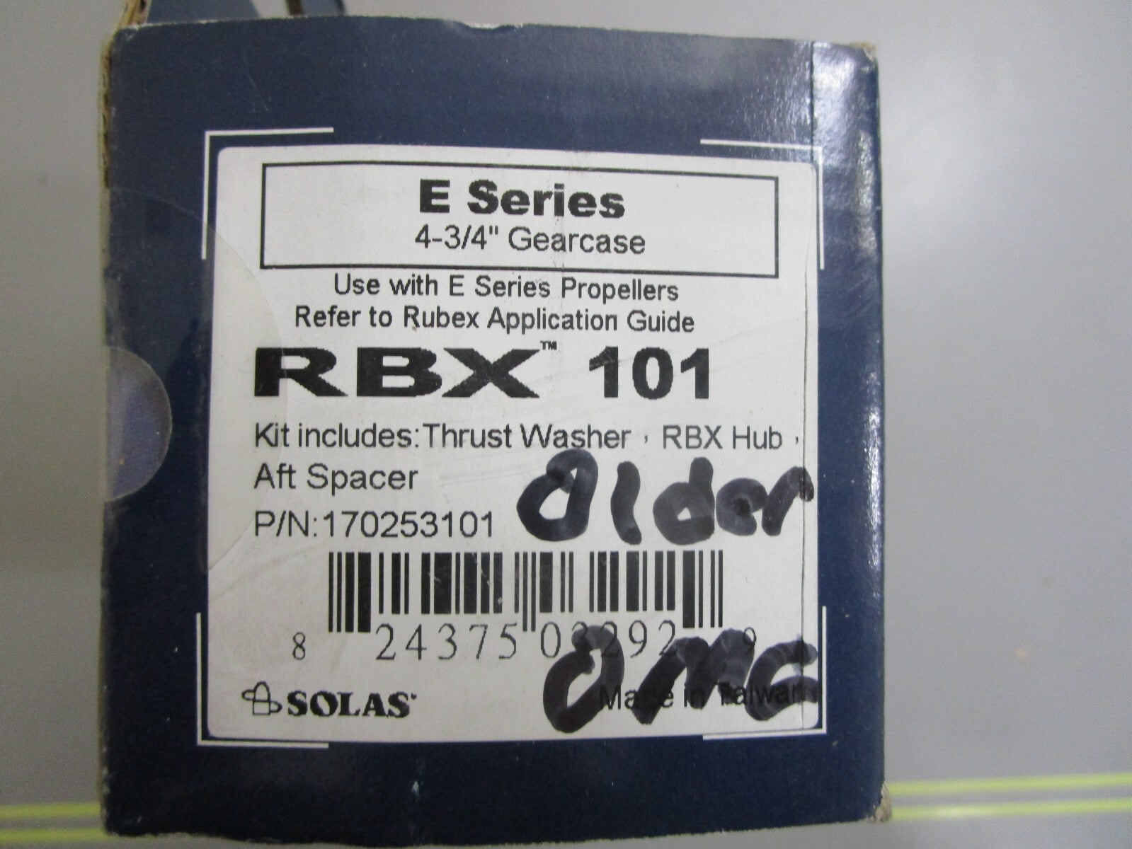 *NEW* 0810 Solas RBX 101 Prop Hub Kit 170253101