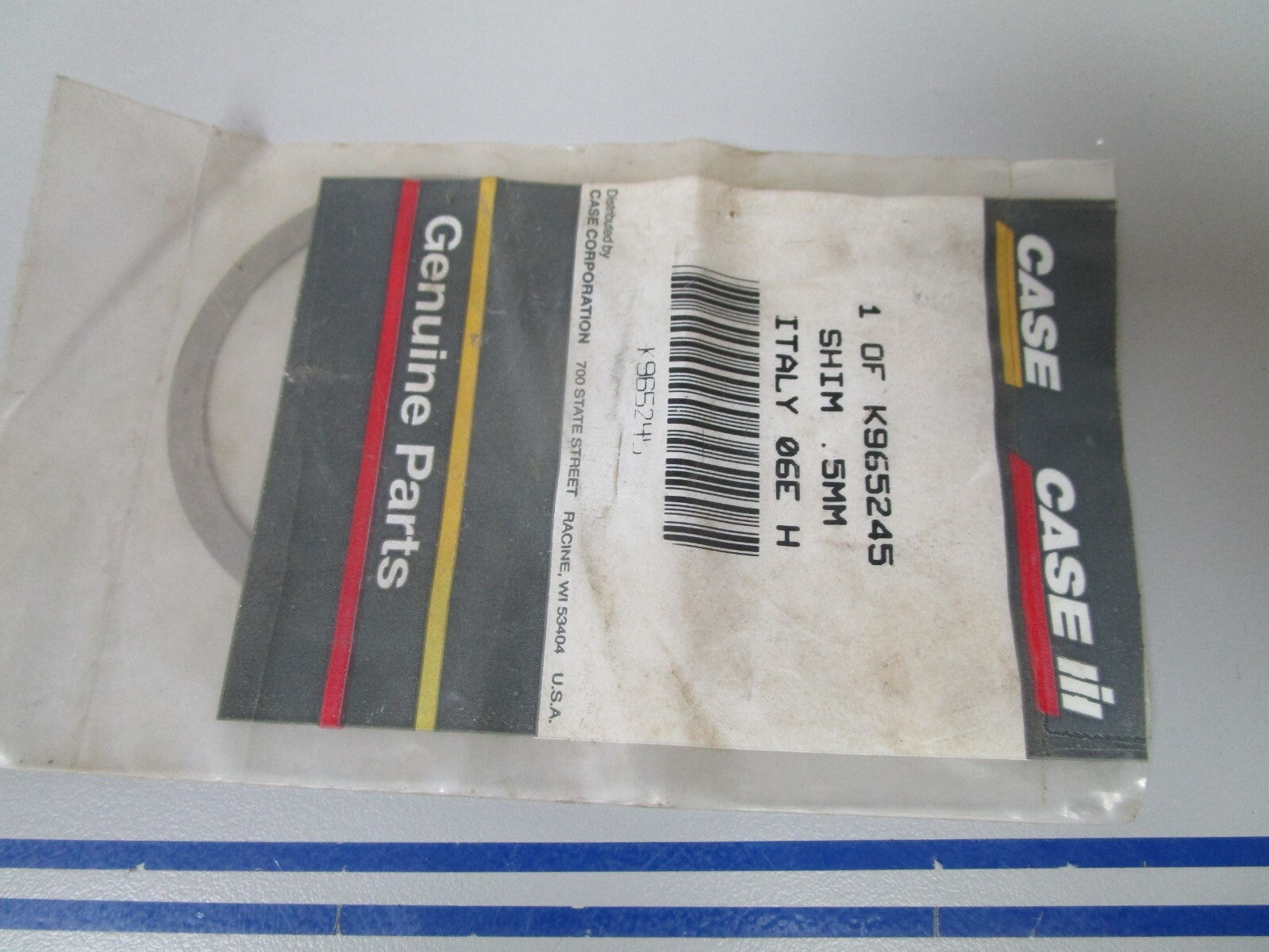 *NEW OEM* 0810 Case IH .5MM Shim K965245