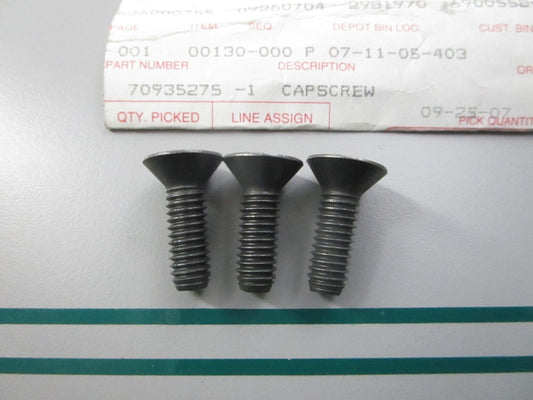 NEW OEM (LOT OF 3) 70935275 AGCO Cap Screw 0810