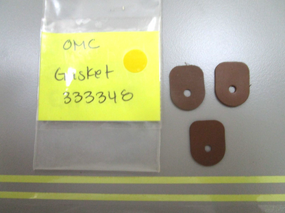 *NEW OEM* (LOT OF 3) 0750 OMC Johnson Evinrude GASKET 333348 0333348