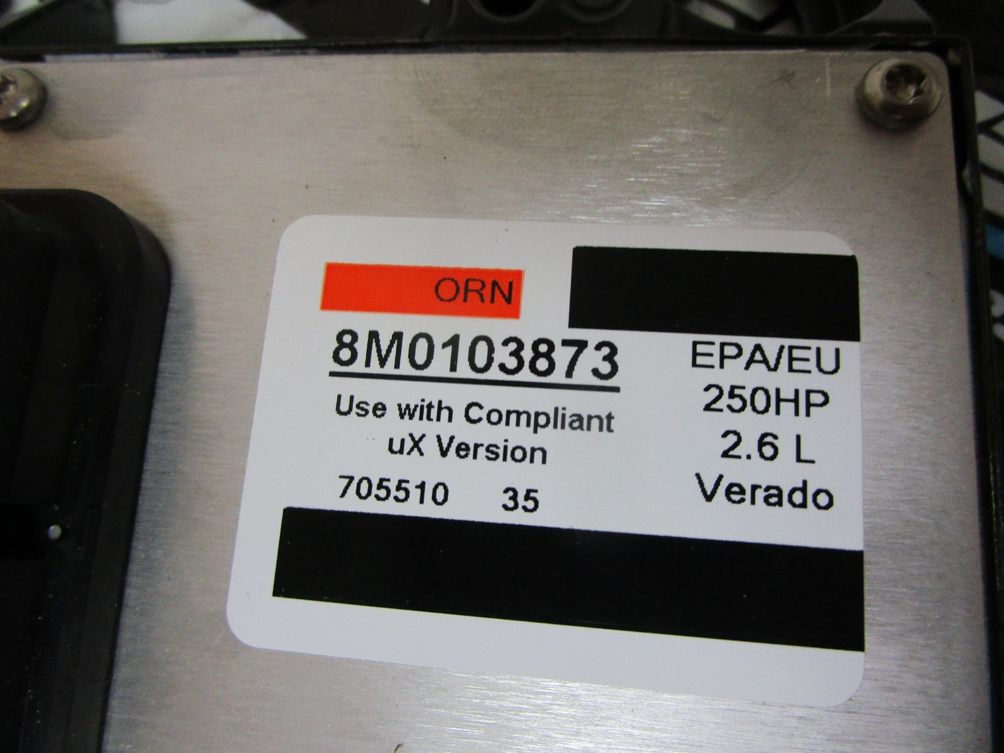 *NEW OEM* 0720 Mercury Verado 250hp EPA 2.6L PCM ECU 8M0071570 8M0103419