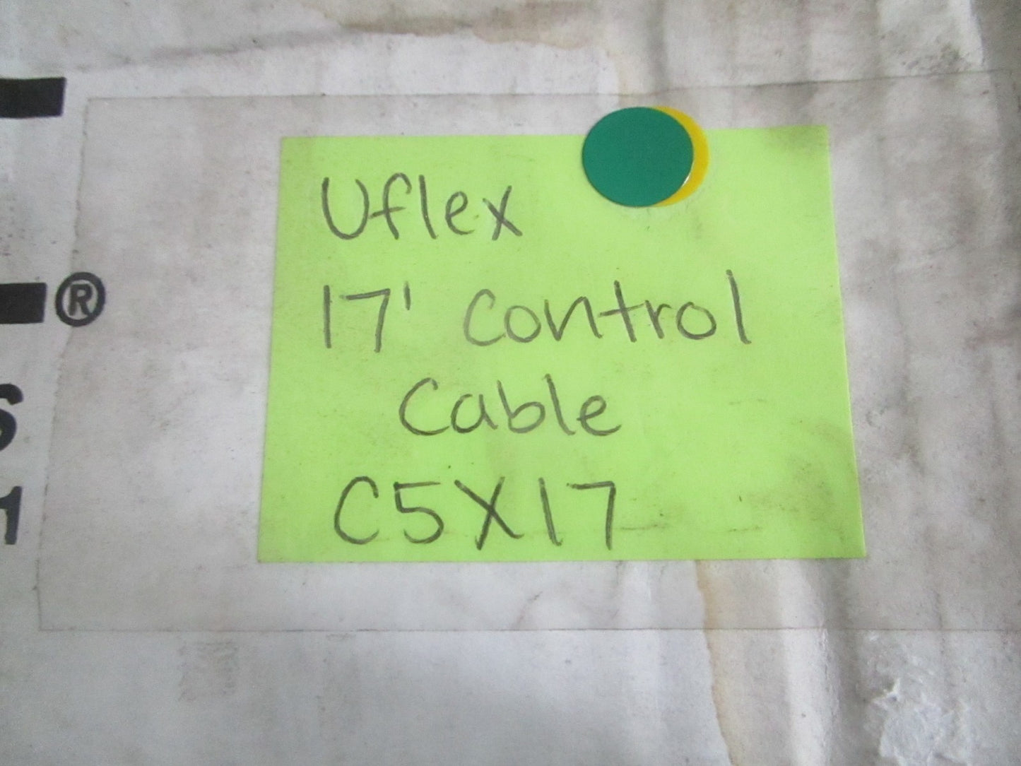 NEW OEM C5X17 Uflex 17' Control Cable 0820