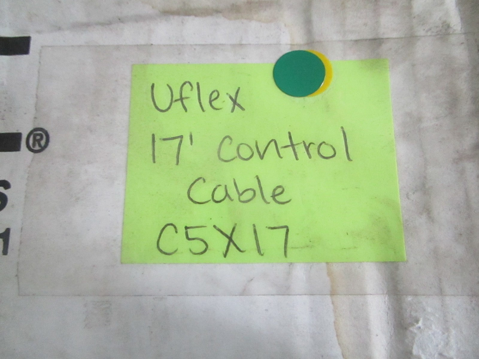 NEW OEM C5X17 Uflex 17' Control Cable 0820