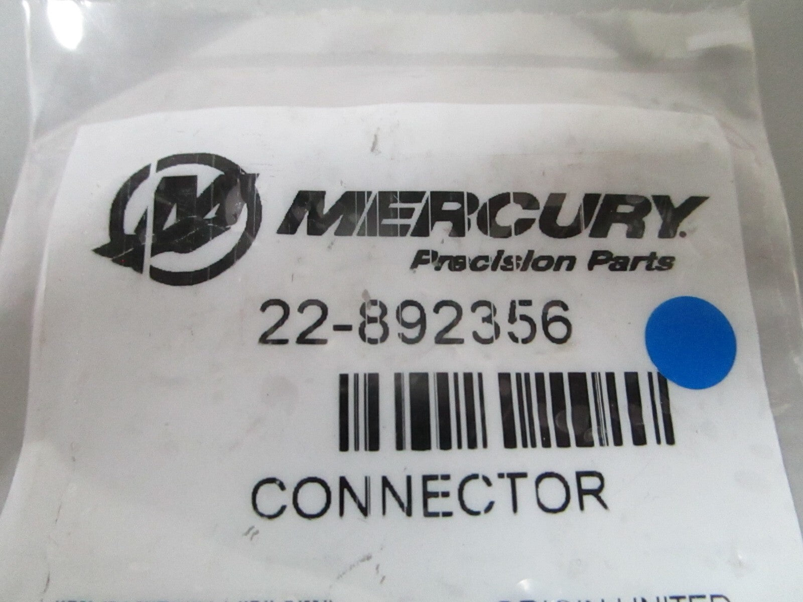 *NEW OEM* 0810 Mercury Quicksilver Connector 22-892356