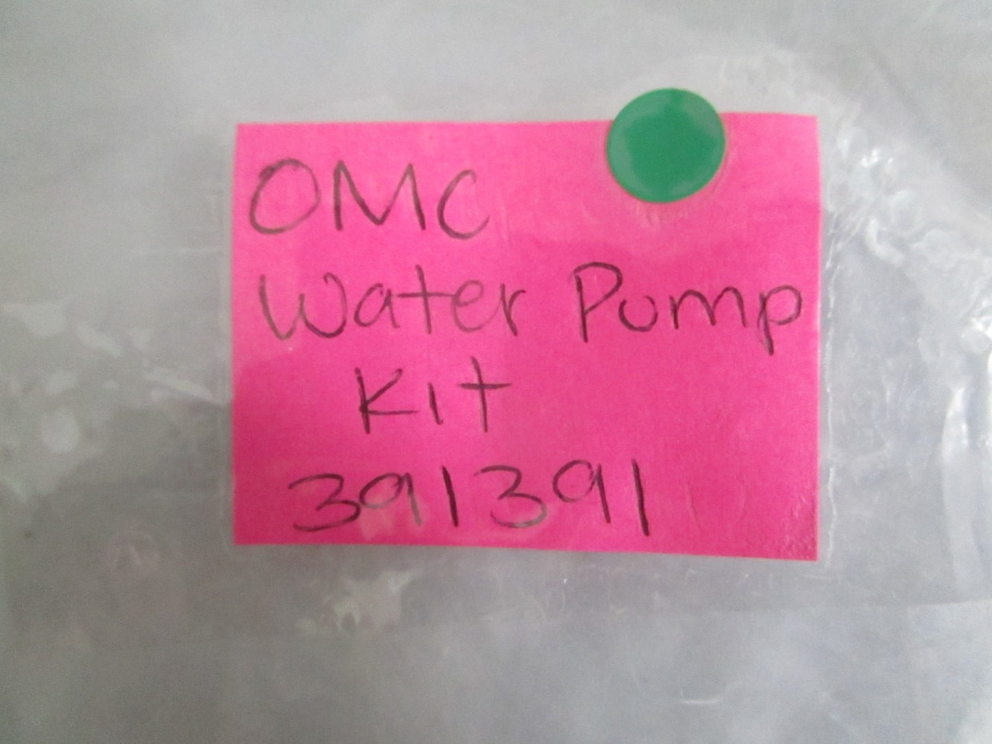 OMC NEW OEM Water Pump Kit 391391 Johnson Evinrude 5.5 6 7.5HP 1954-1979 NOS 082