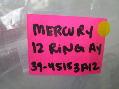*NEW OEM* 0720 Mercury Quicksilver 12 Ring Set 39-45153A12