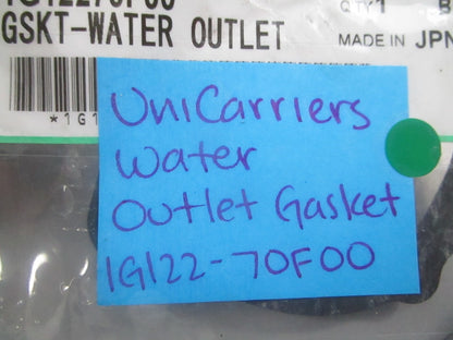 NEW OEM 1G122-70F00 UniCarriers Water Outlet Gasket 0810