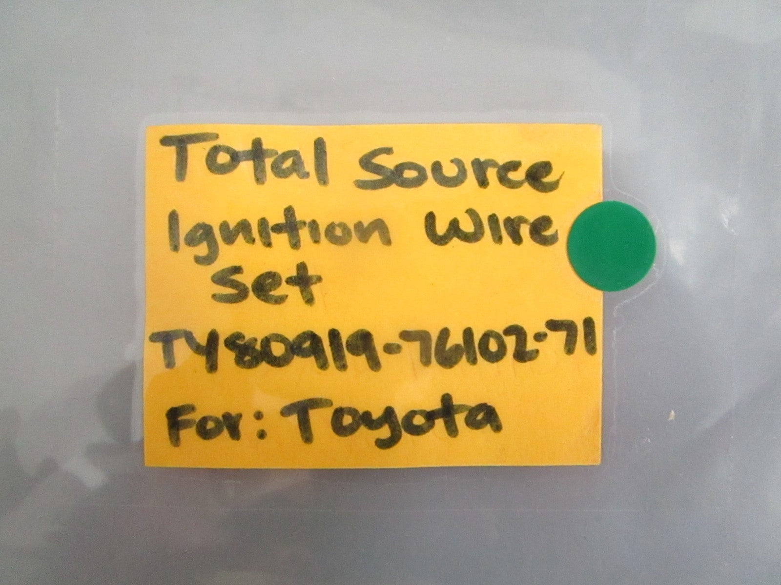 NEW TY80919-76102-71 Total Source Ignition Wire Set For: Toyota 0820