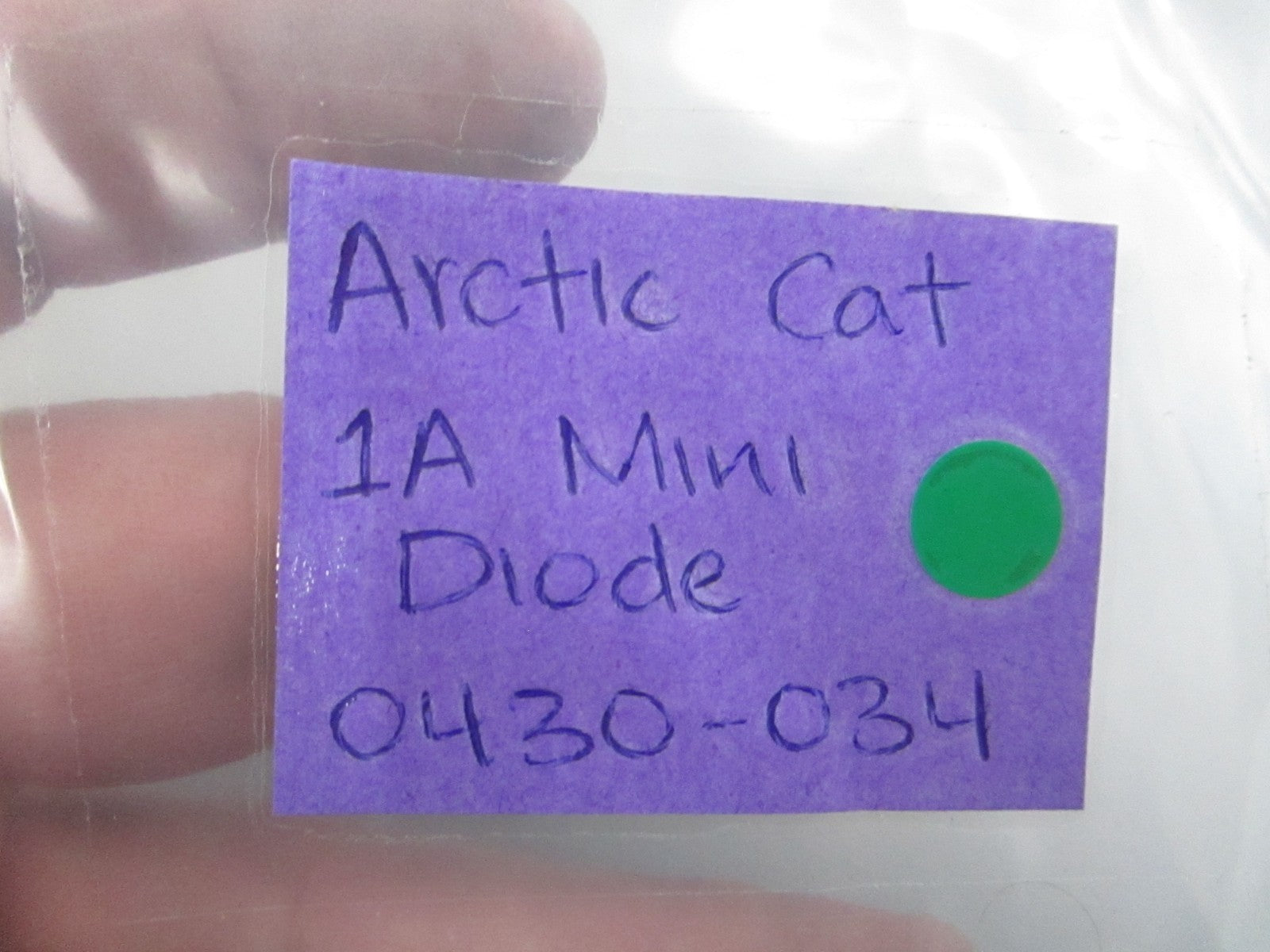 NEW OEM 0430-034 Arctic Cat 1A Mini Diode 0810