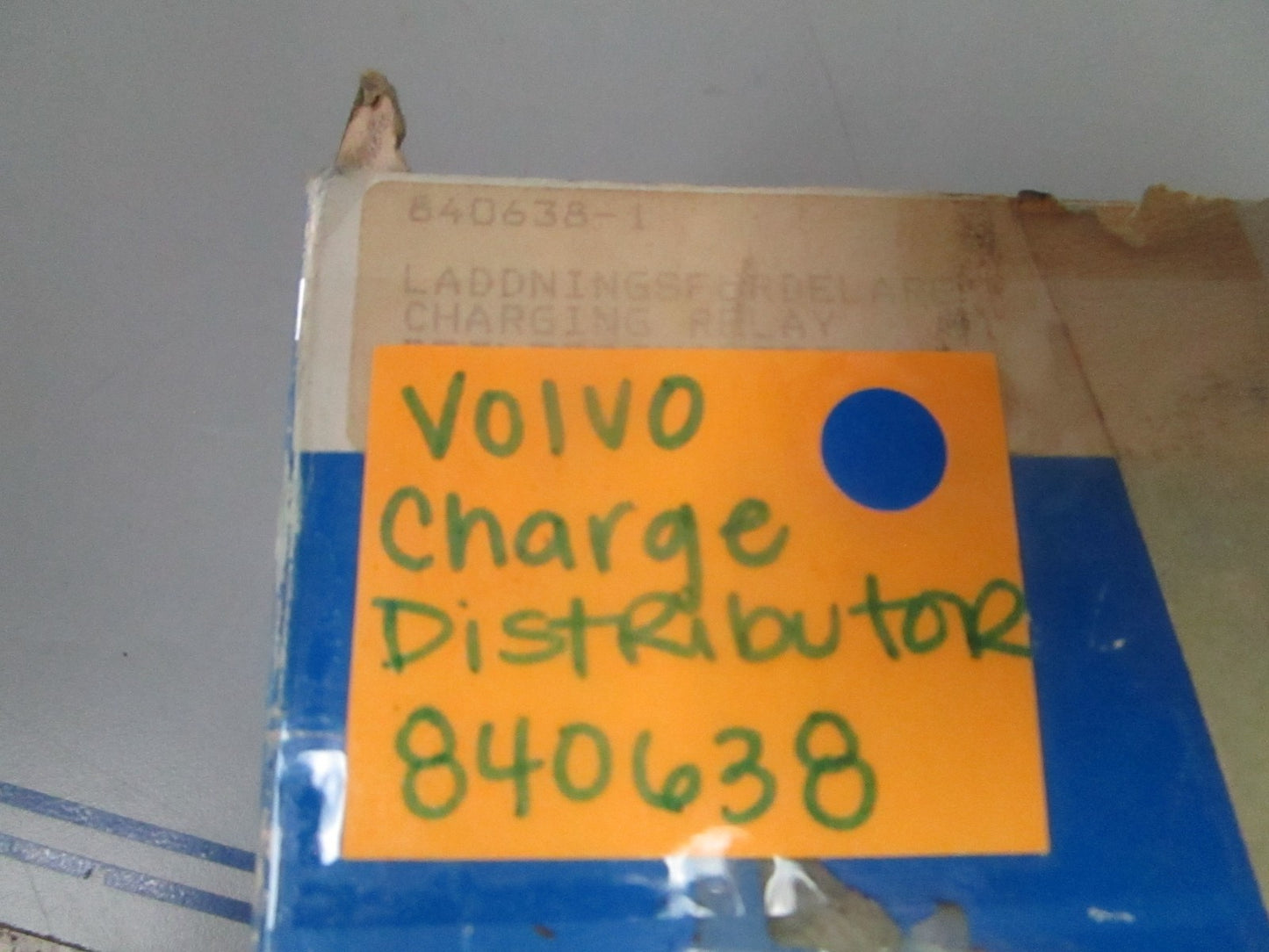 *NEW OEM* 0720 Volvo Penta Charge Distributor 840638