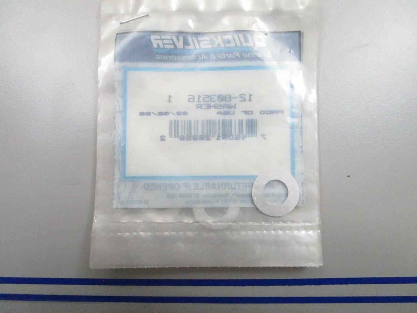*NEW OEM* (LOT OF 3) 0810 Mercury Quicksilver Washer 12-803516 1
