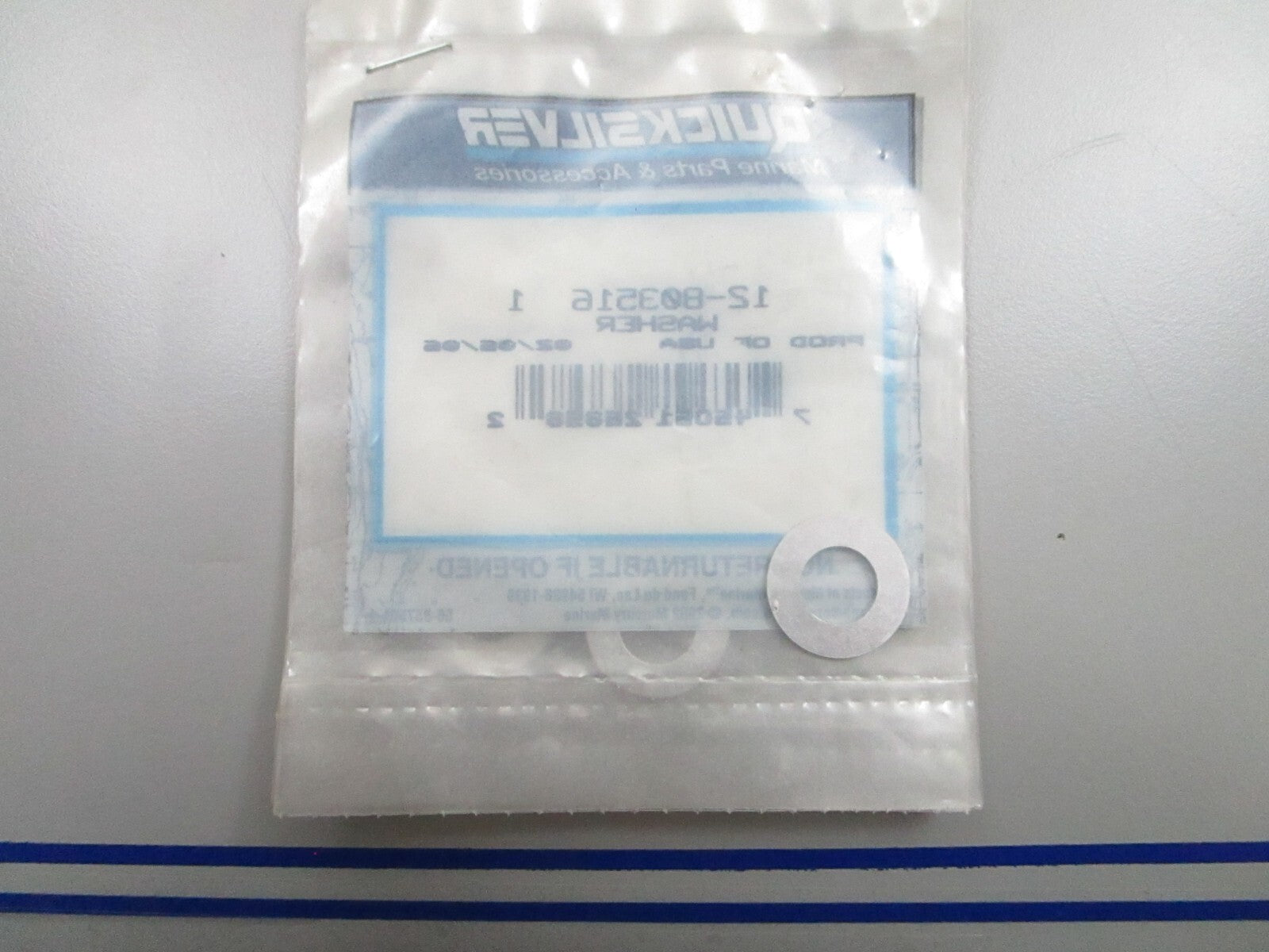 *NEW OEM* (LOT OF 3) 0810 Mercury Quicksilver Washer 12-803516 1
