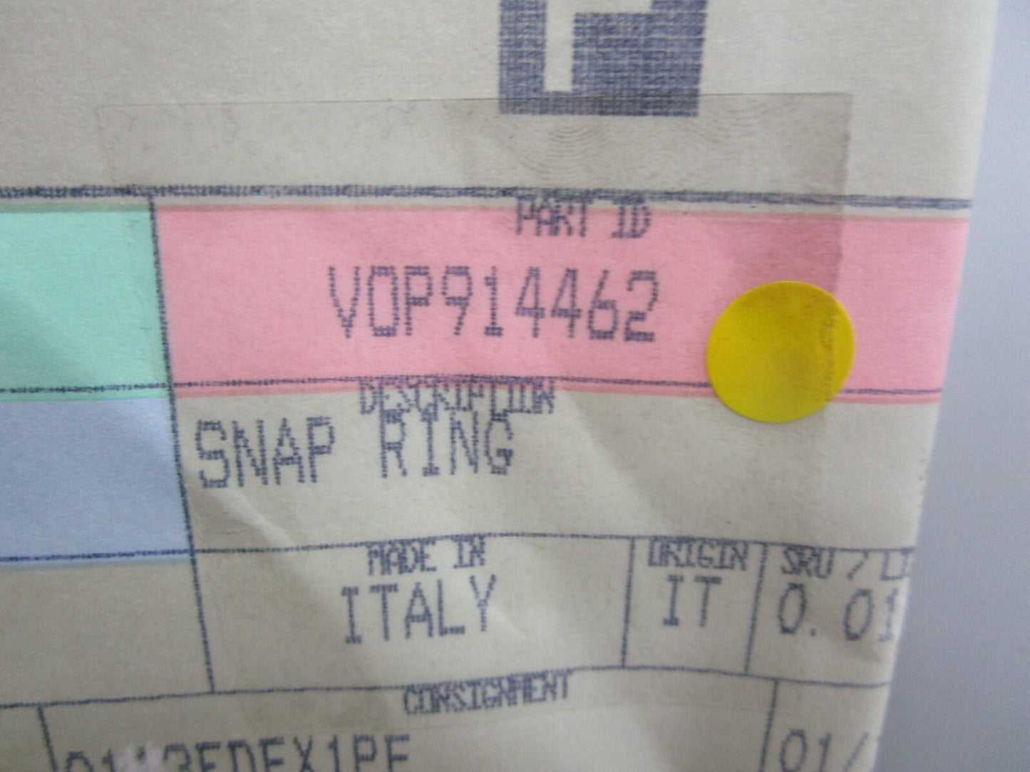 *NEW OEM* (LOT OF 3) 0810 Volvo Penta Snap Ring 914462